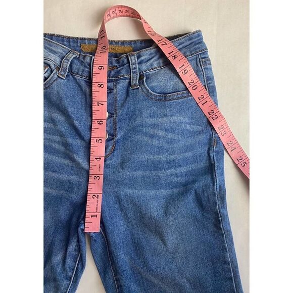 Joe's Jeans - Girls Skinny High Rise Ankle Raw Hem Distress - Size 16 Girls - Picture 5 of 11